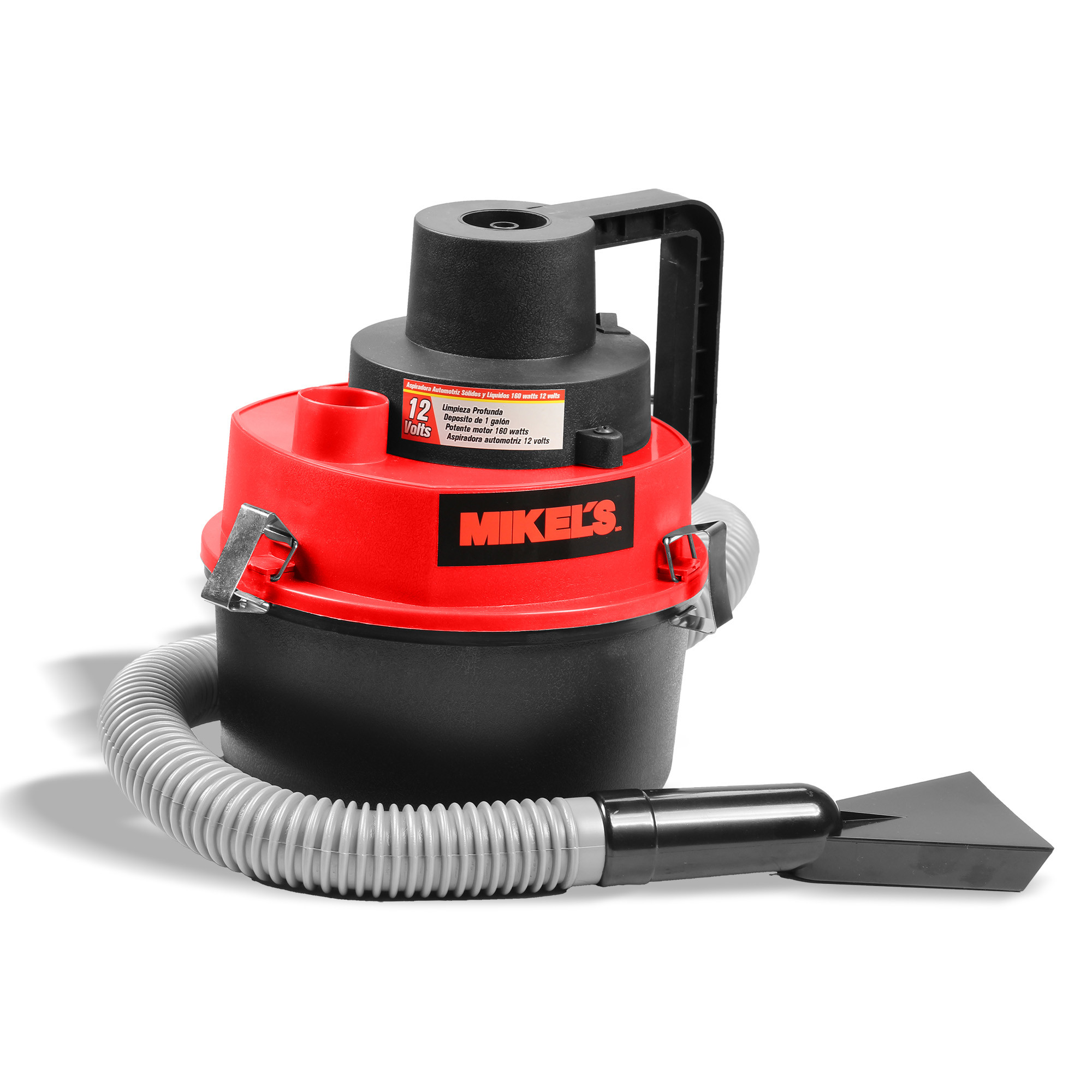 ASPIRADORA SÓLIDOS Y LÍQUIDOS (12 V, 160 W)