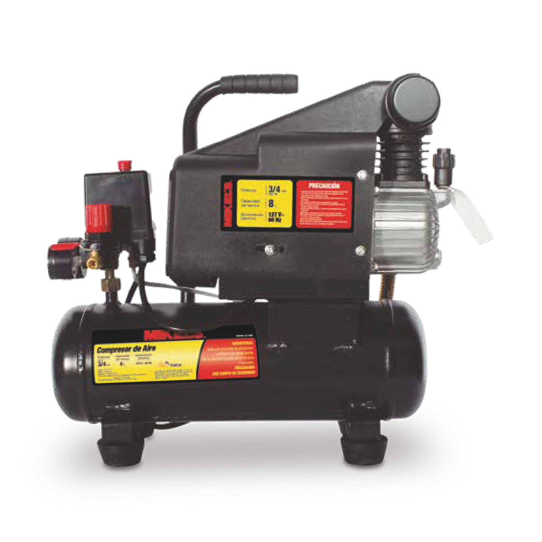 COMPRESOR DE AIRE 1 HP (10 LTS)