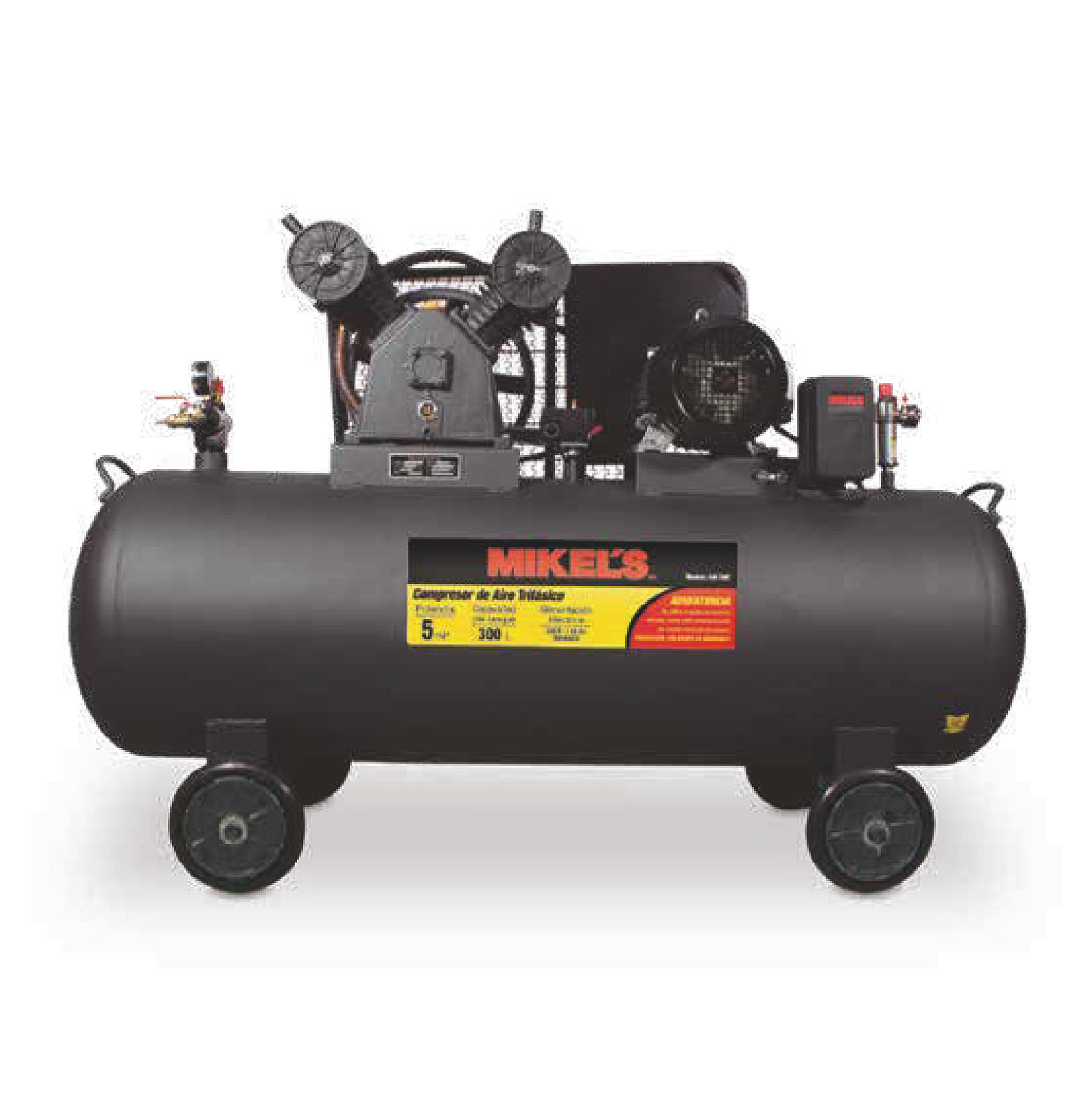 COMPRESOR TRIFÁSICO 5 HP (300 LTS)