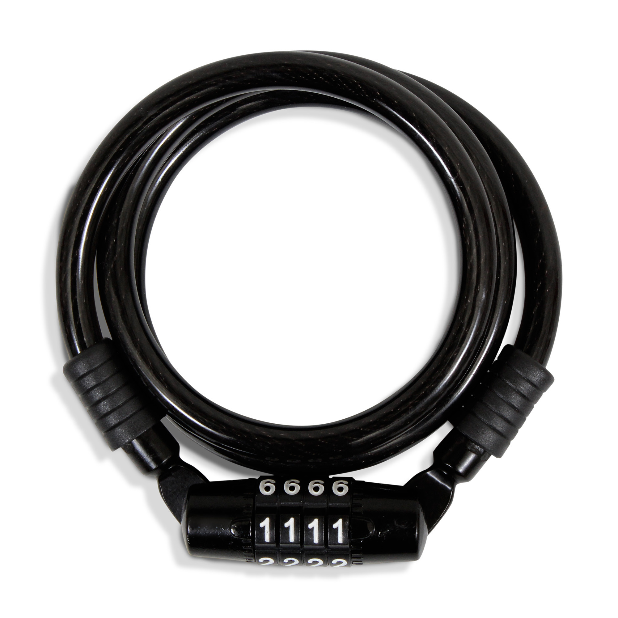 CABLE CANDADO DE COMBINACIÓN 4 DÍGITOS(1 MT)