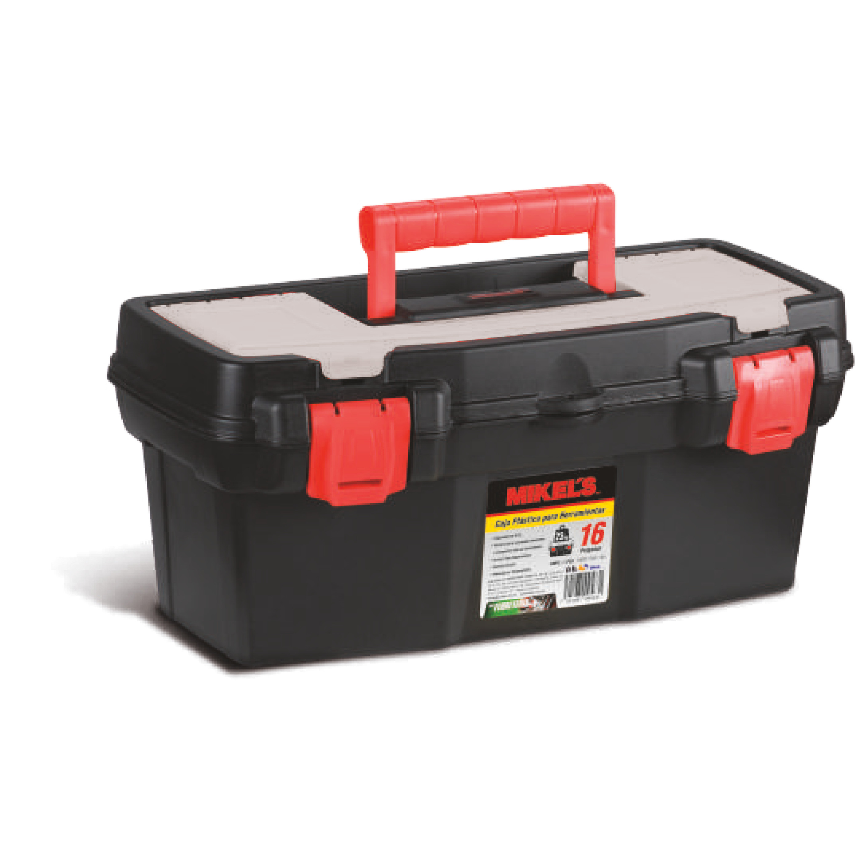 CAJA PLÁSTICA PARA HERRAMIENTAS 16” (6.6 LTS)