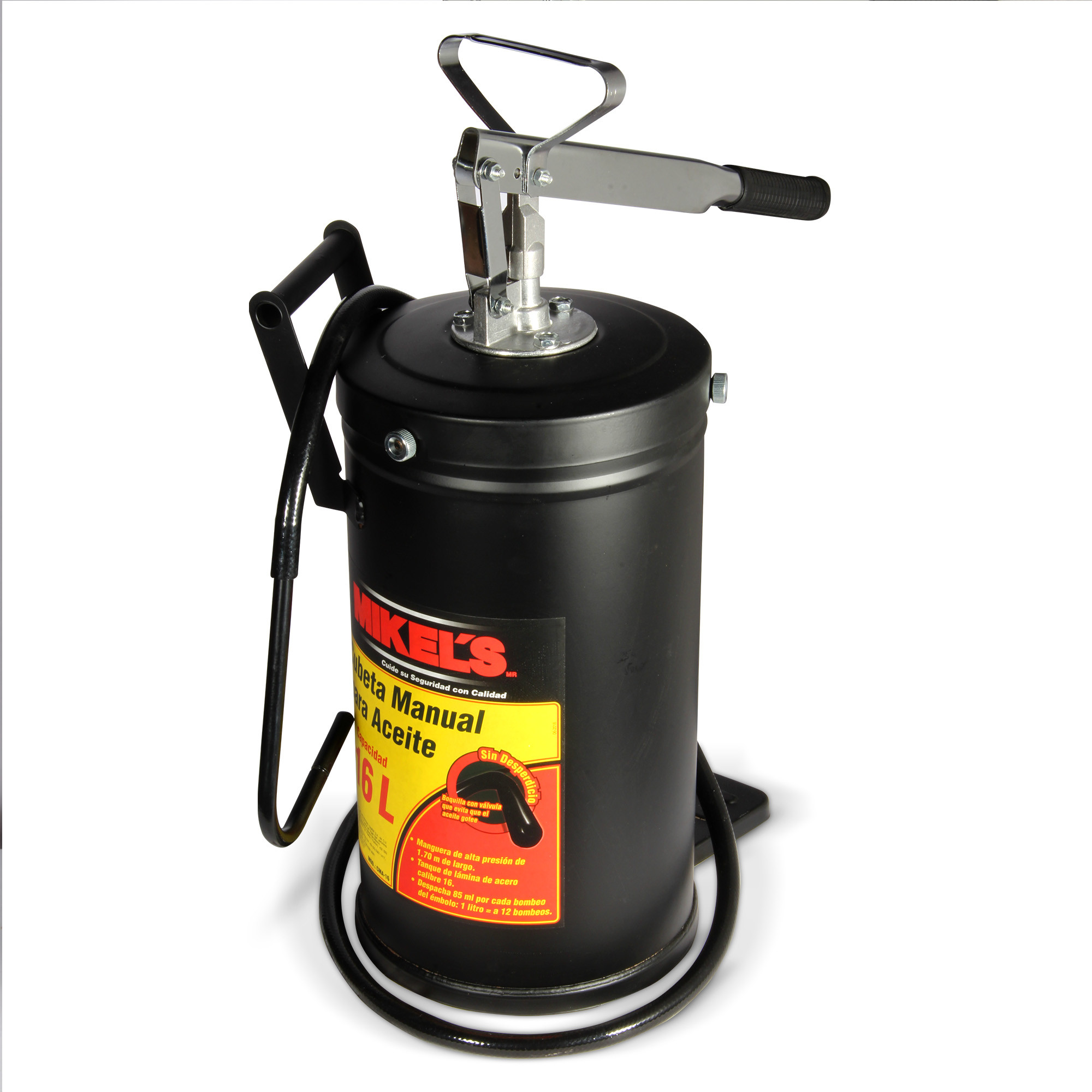 CUBETA MANUAL PARA ACEITE (16 LTS)
