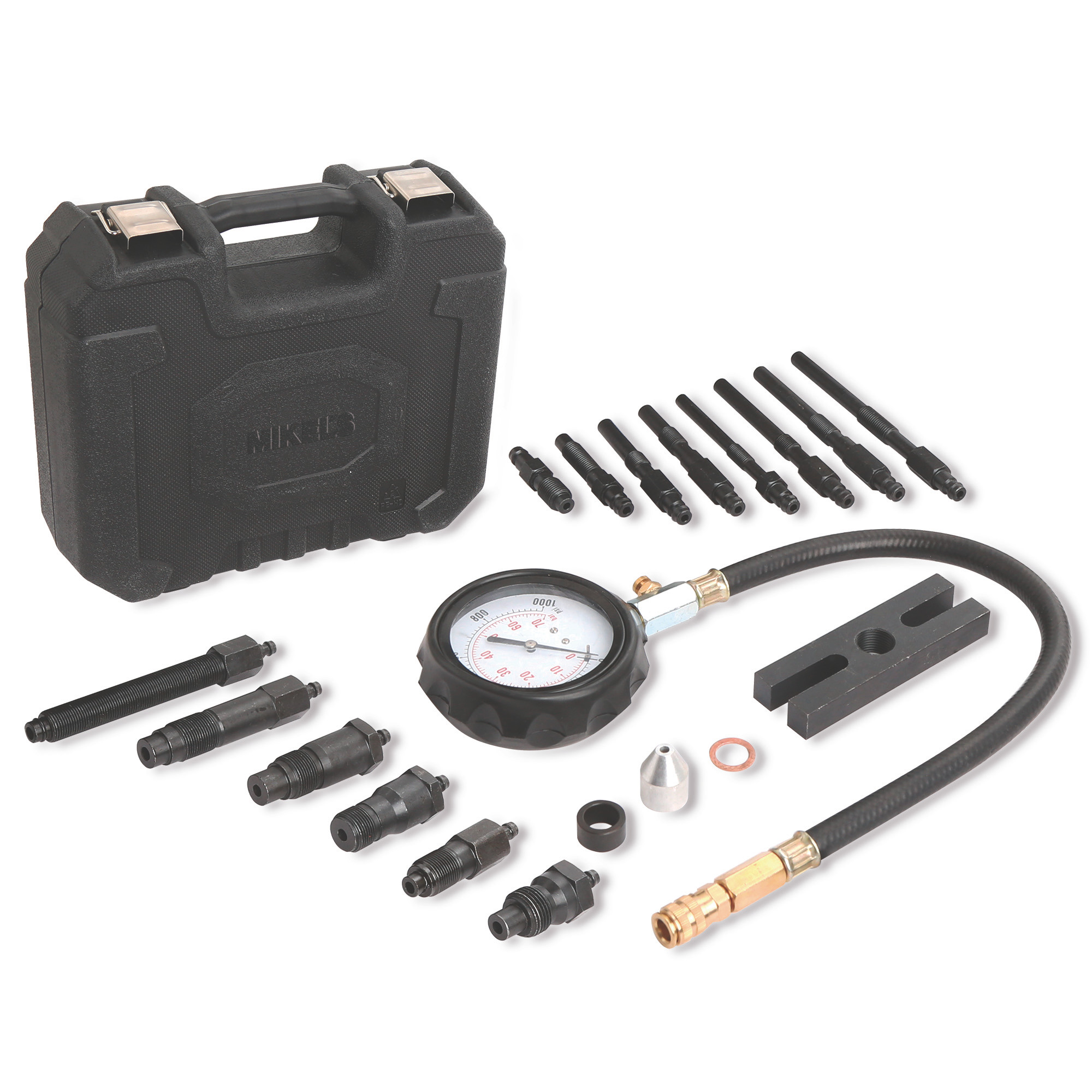 KIT COMPRESÓMETRO DIESEL CON ACCESORIOS