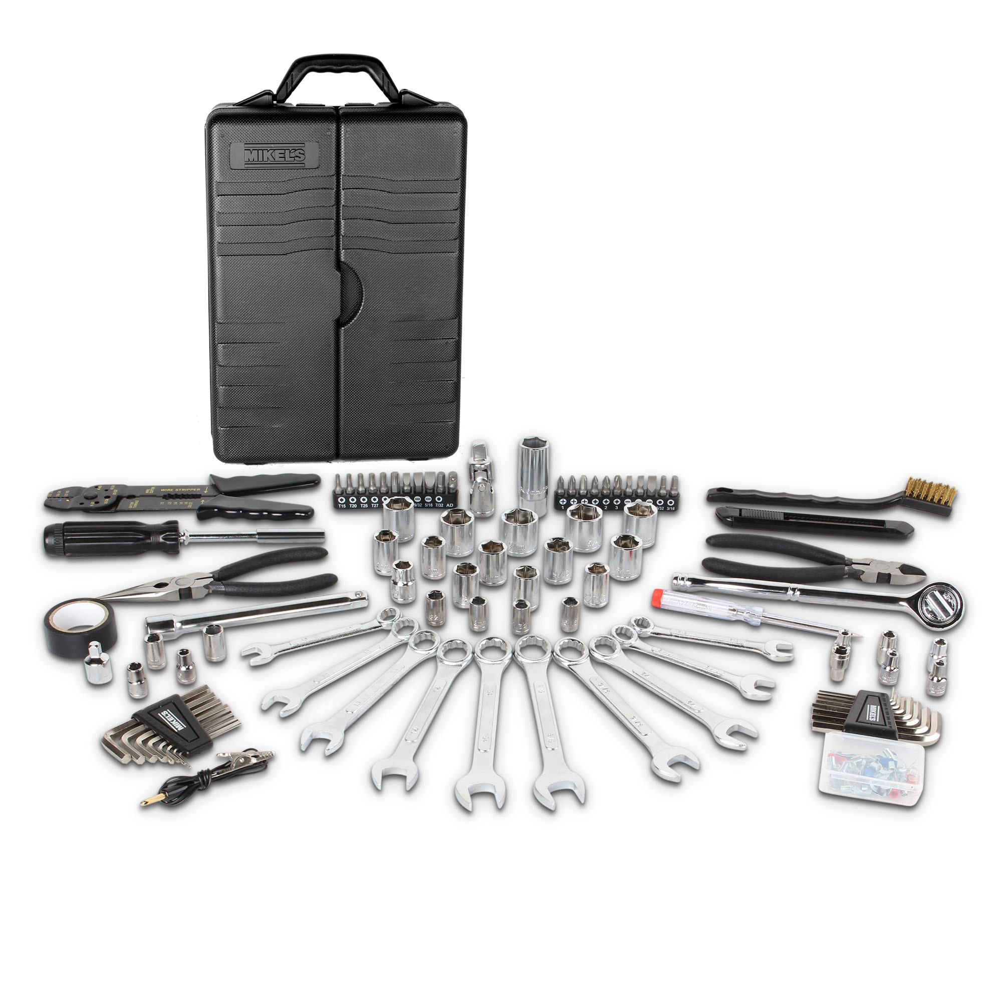 KIT JUEGO DE HERRAMIENTA AUTOMOTRIZ (140 PZAS)