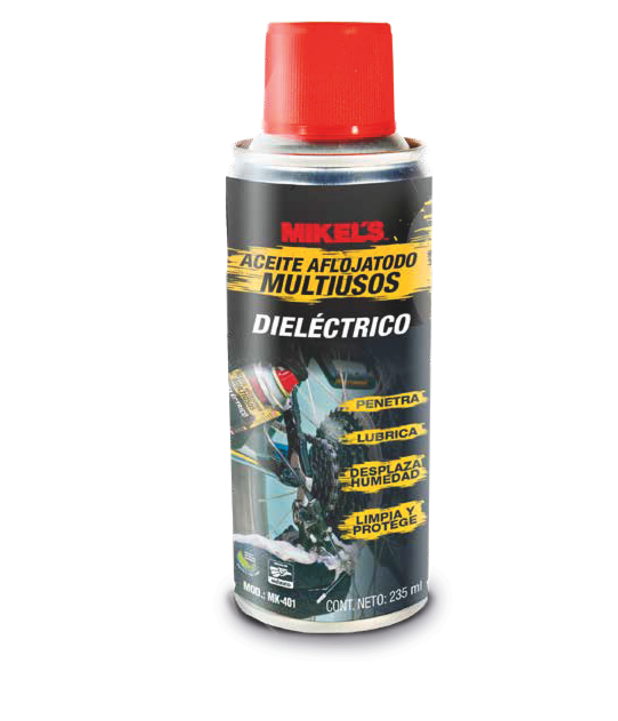 Aceite aflojatodo multiusos dieléctrico (235 ml)