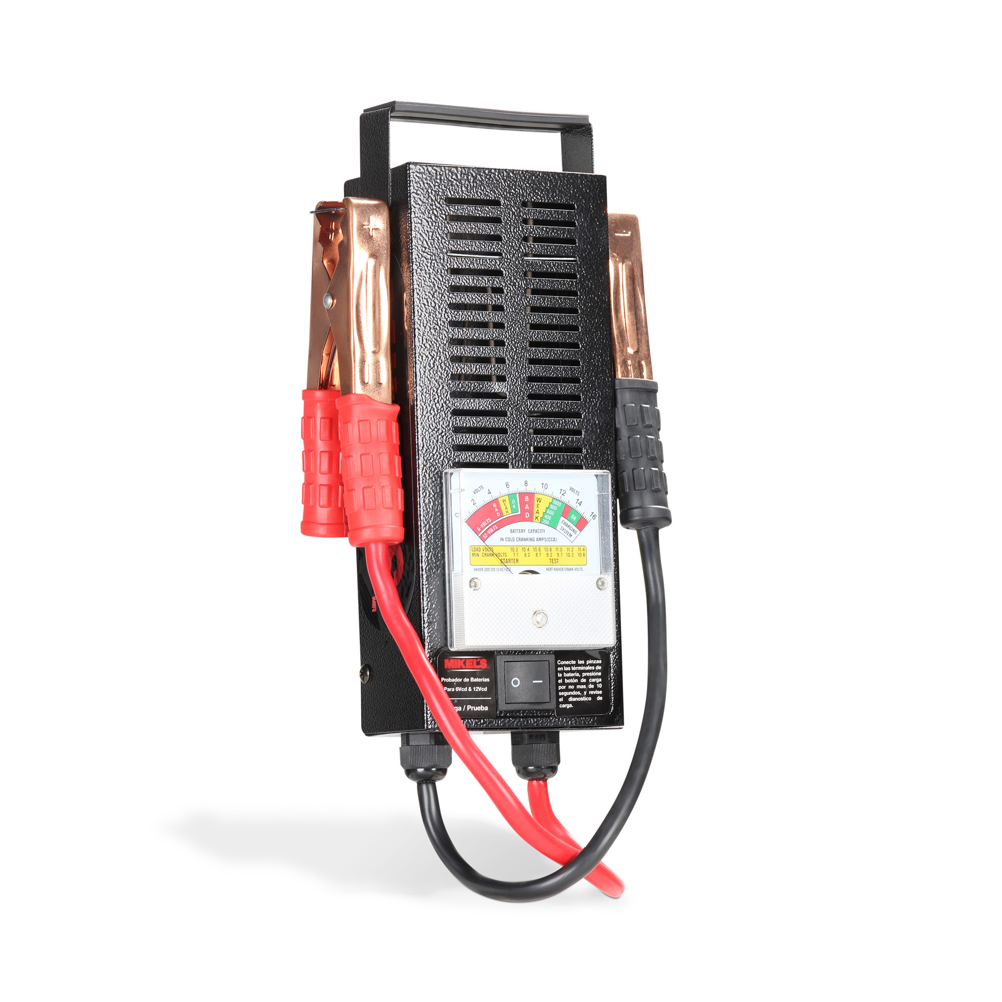 PROBADOR DE BATERÍAS (100 AMP)