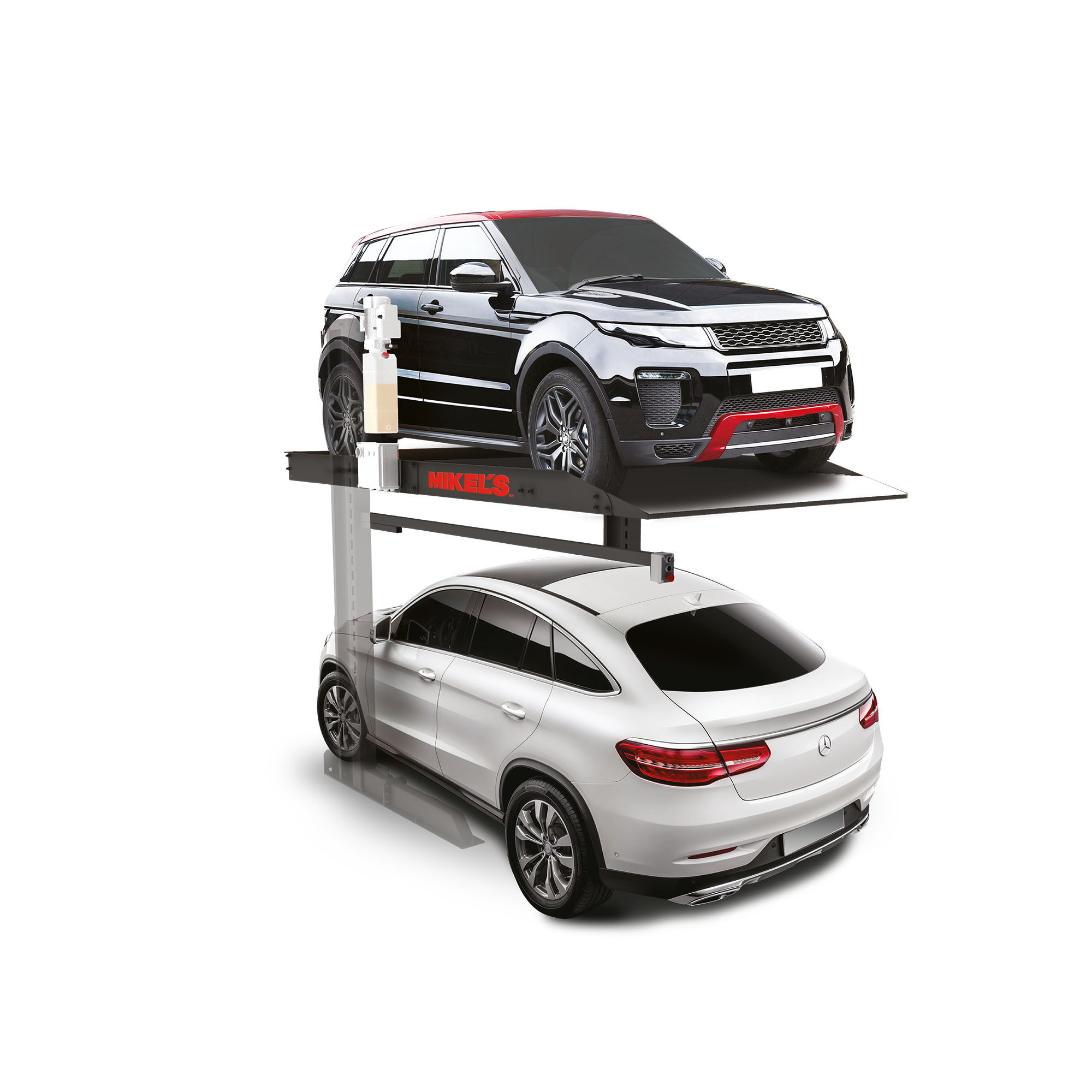 RAMPA ELEVADORA PARA ESTACIONAMIENTO 2 POSTES (UNIDAD B) - RAMPA EN SERIE (2,300 KGS)