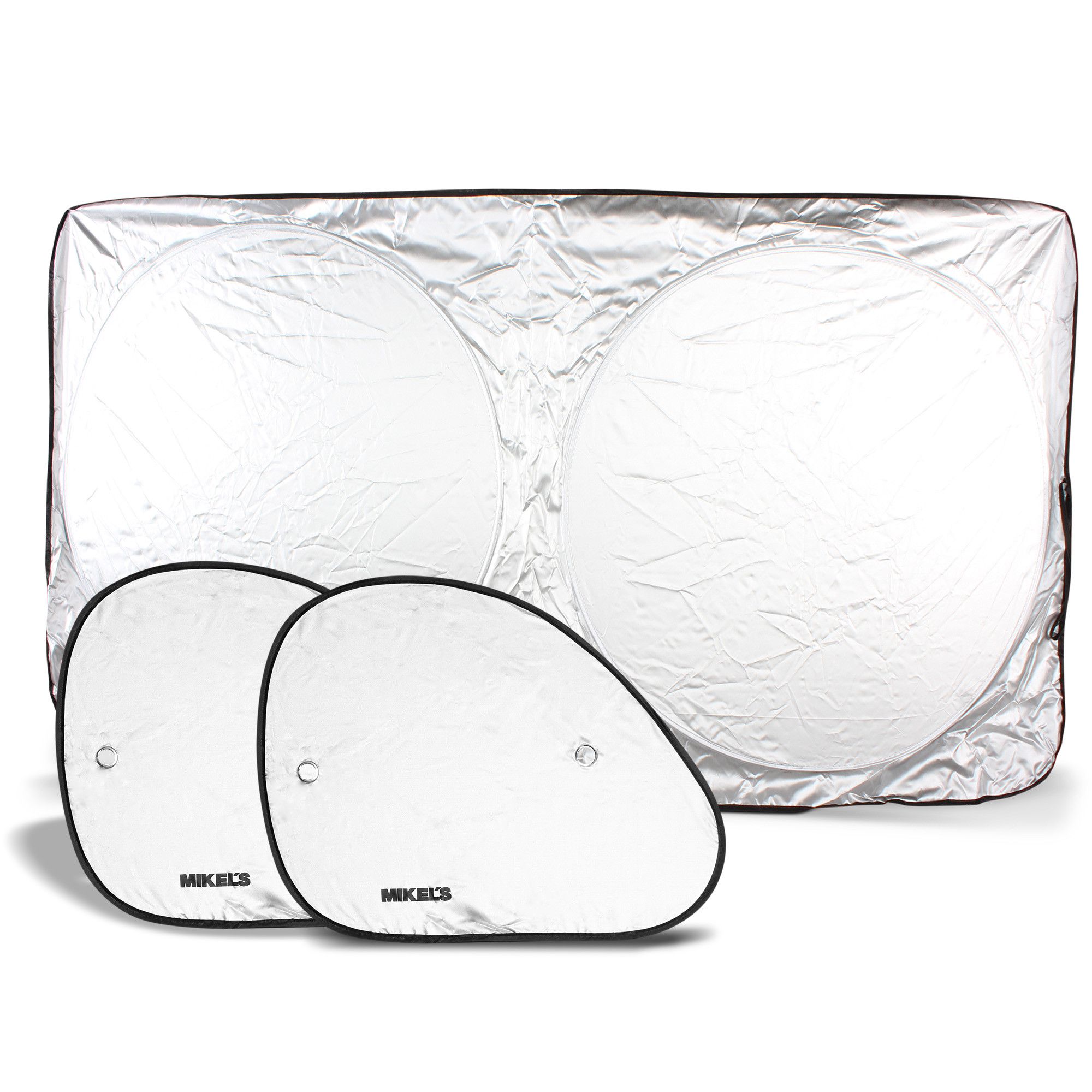 PARASOLES SET 3 PZAS. VENTANILLAS: 46 X 36.5 CMS & PARABRISAS: 162 X 86 CMS