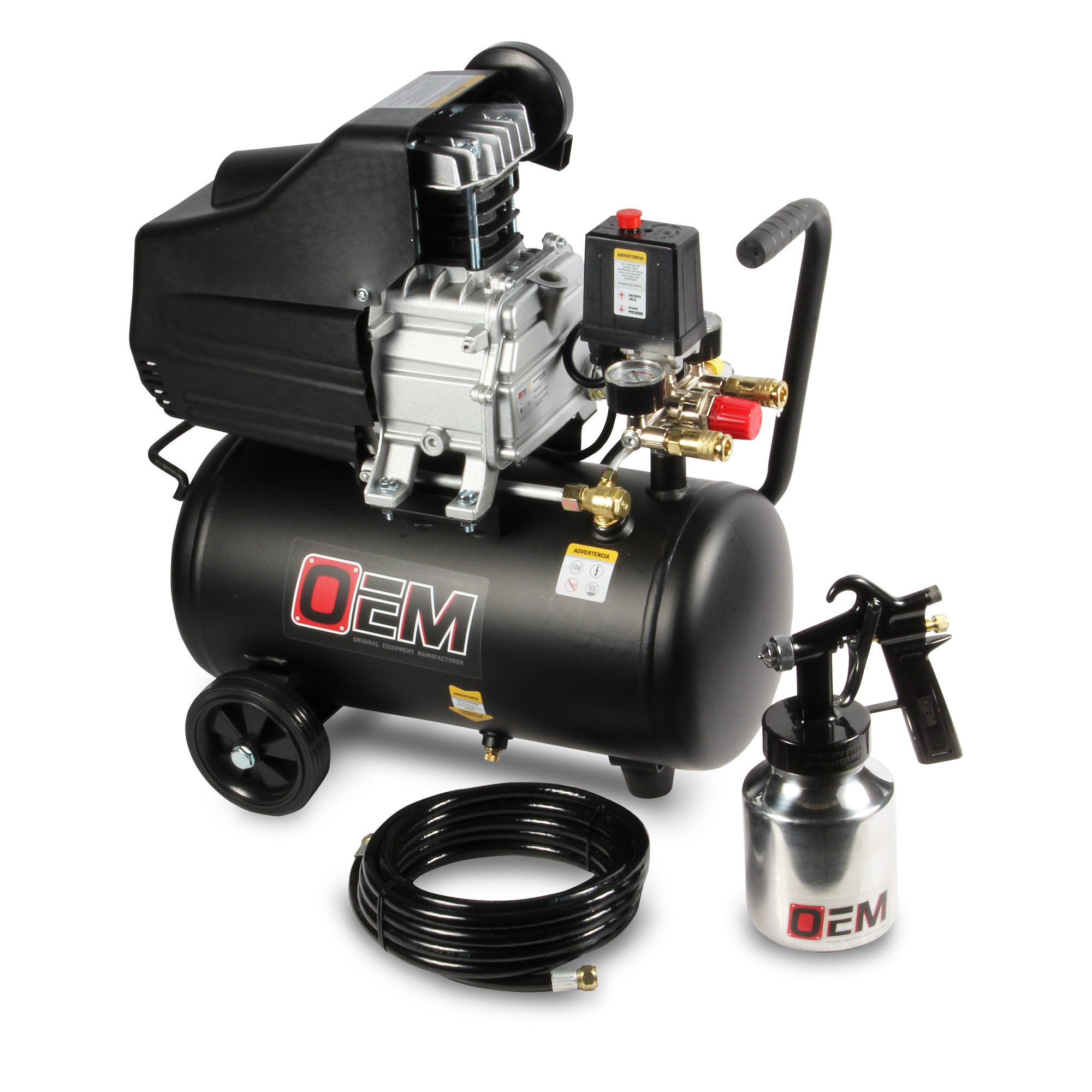 OEM COMPRESOR DE AIRE (2.5 HP) CON KIT NEUMÁTICO 